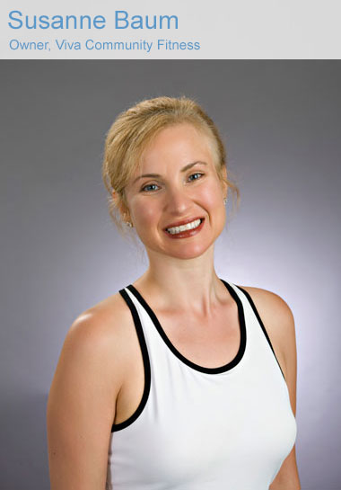 Susanne Baum, Owner of Viva Community Fitness LLC